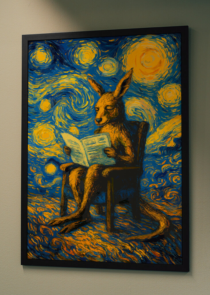 El canguro de ojos estrellados