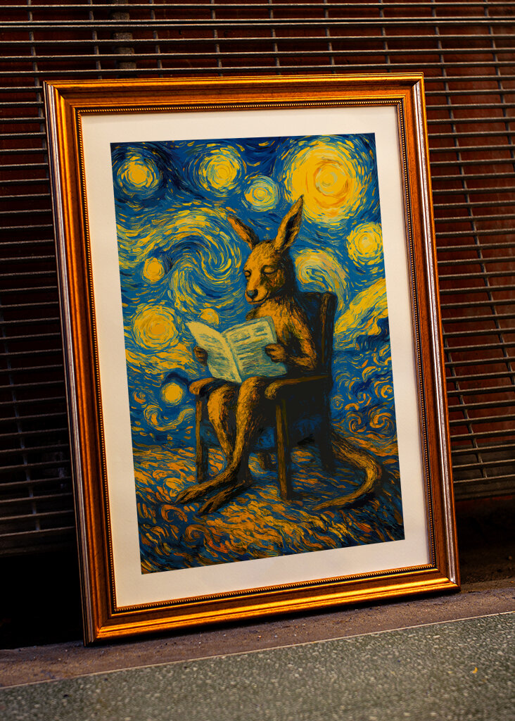 El canguro de ojos estrellados