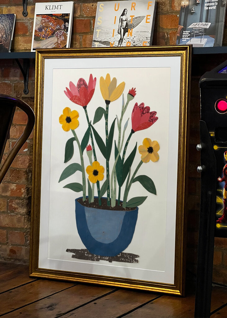 Potted Florals Colorful Flowers