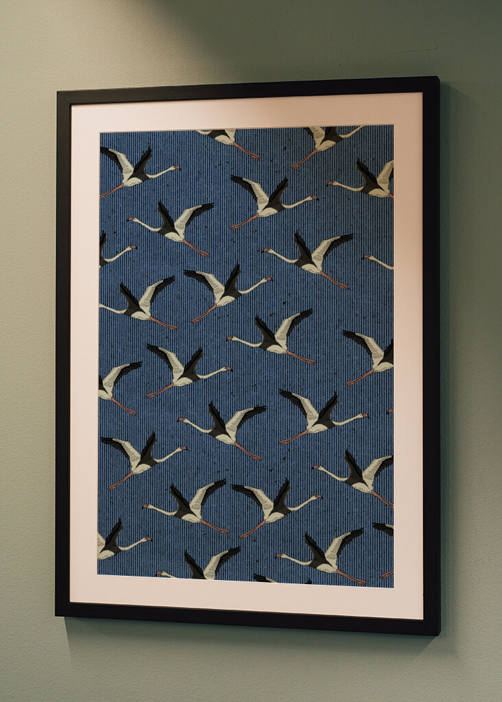 Stork Symphony Skies