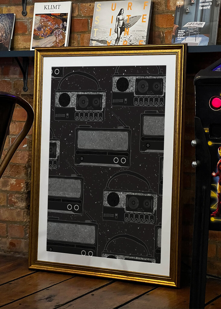 Radio And Tape Music Players