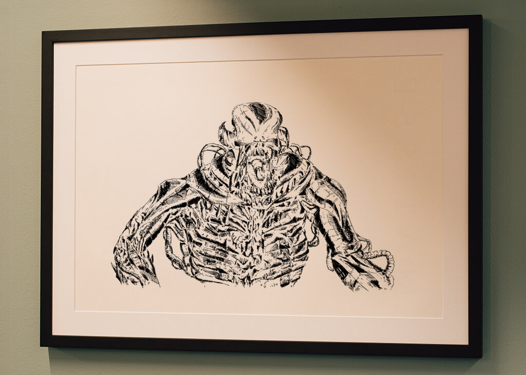 Alien Anatomy Sketch