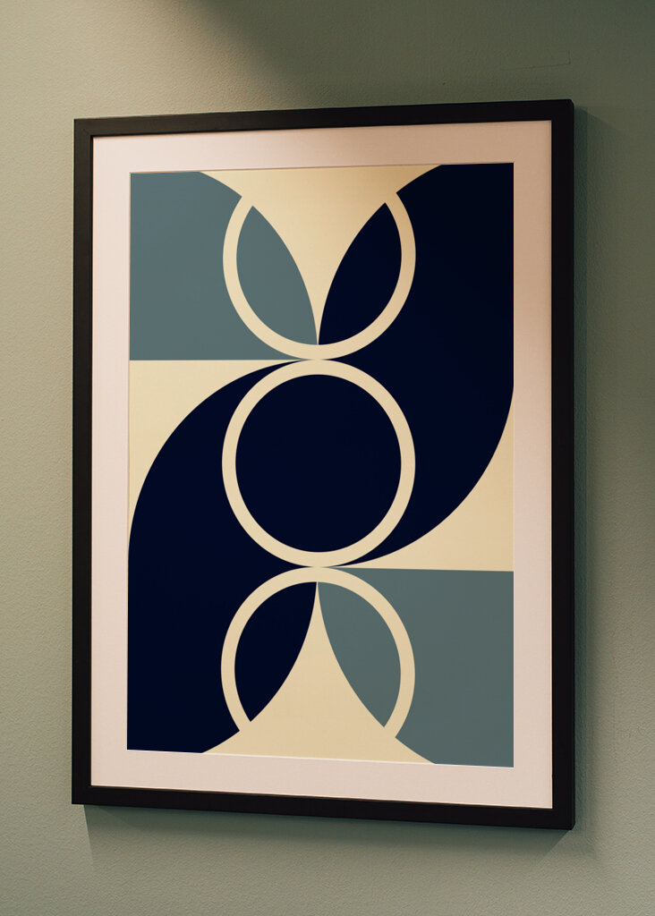 Symmetrical Circular and Curved Patterns