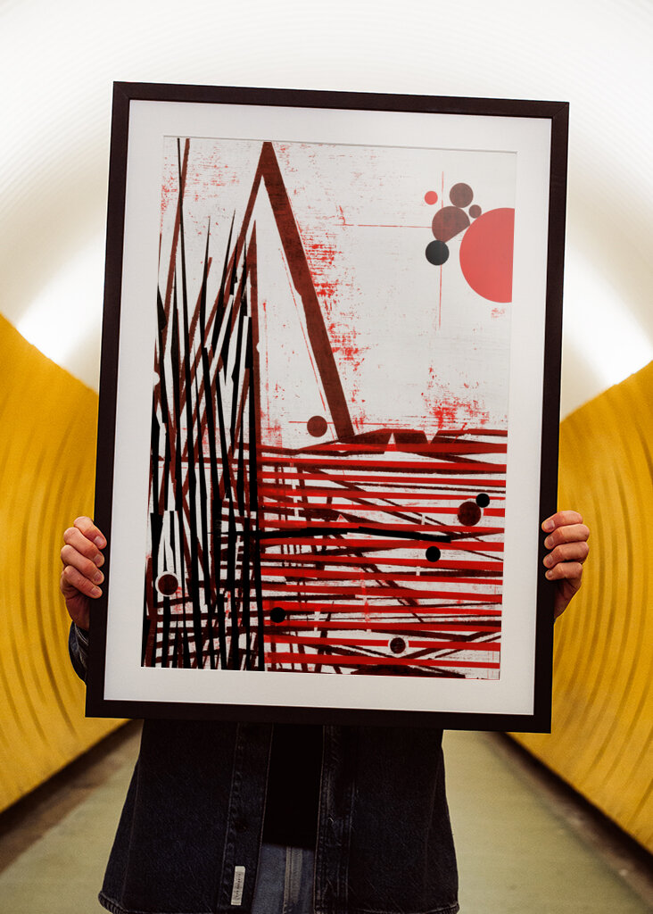 Dynamic Lines and Geometric Shapes