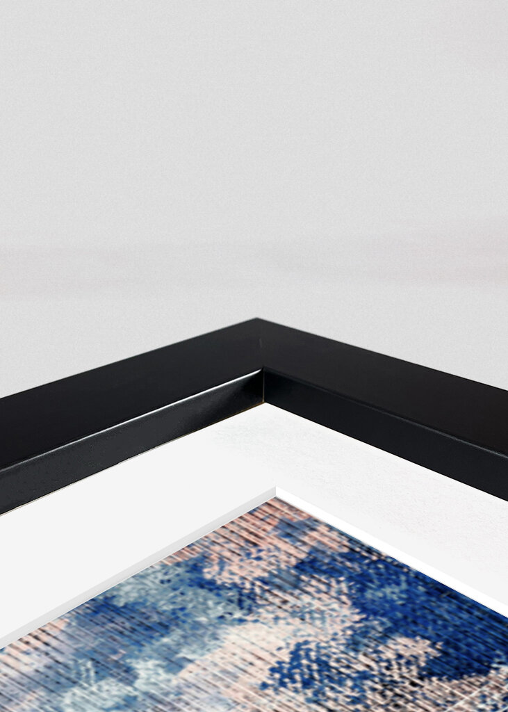 Horizontal Lines in Blue and White with Textured Patterns