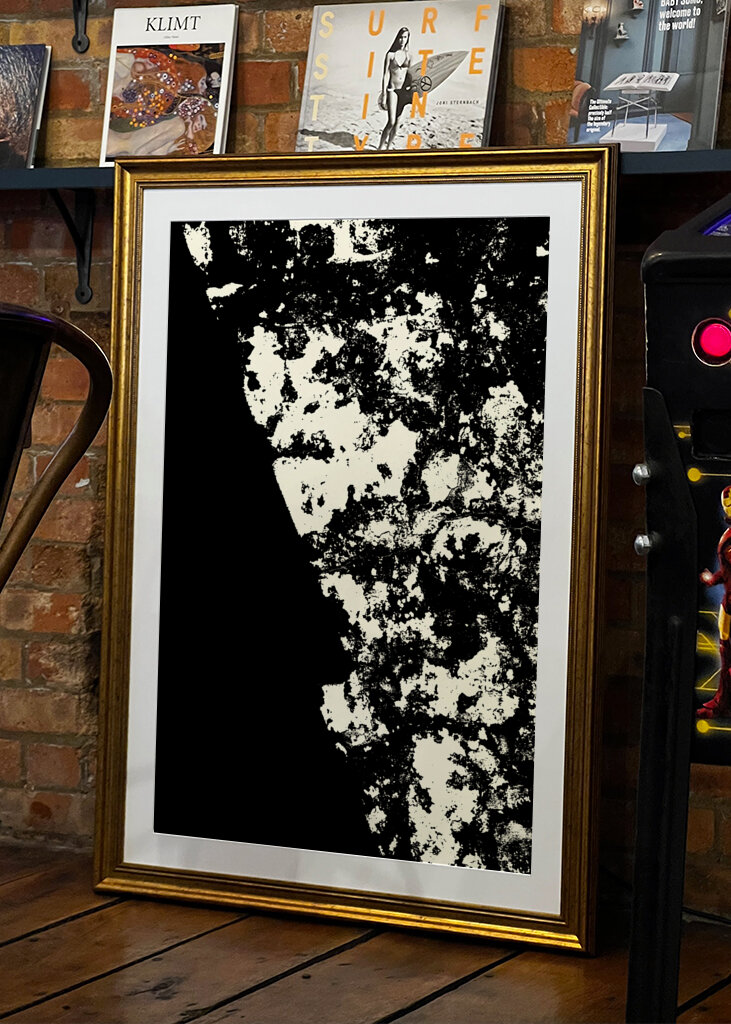 Striking Black and White Texture