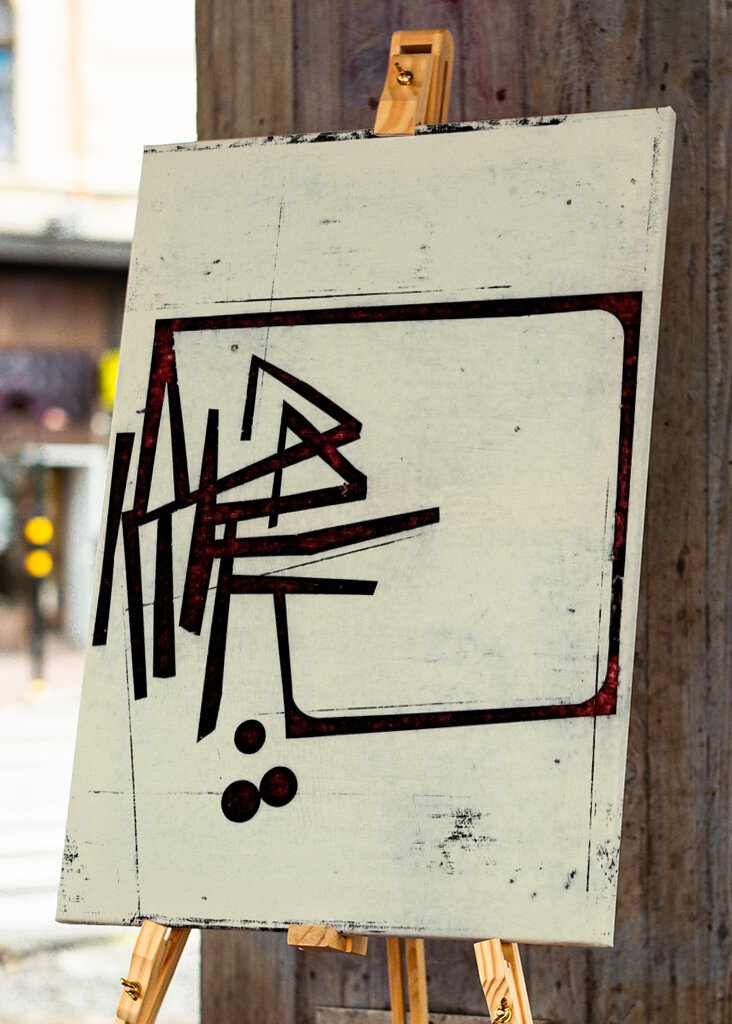 Angular Lines and Dots