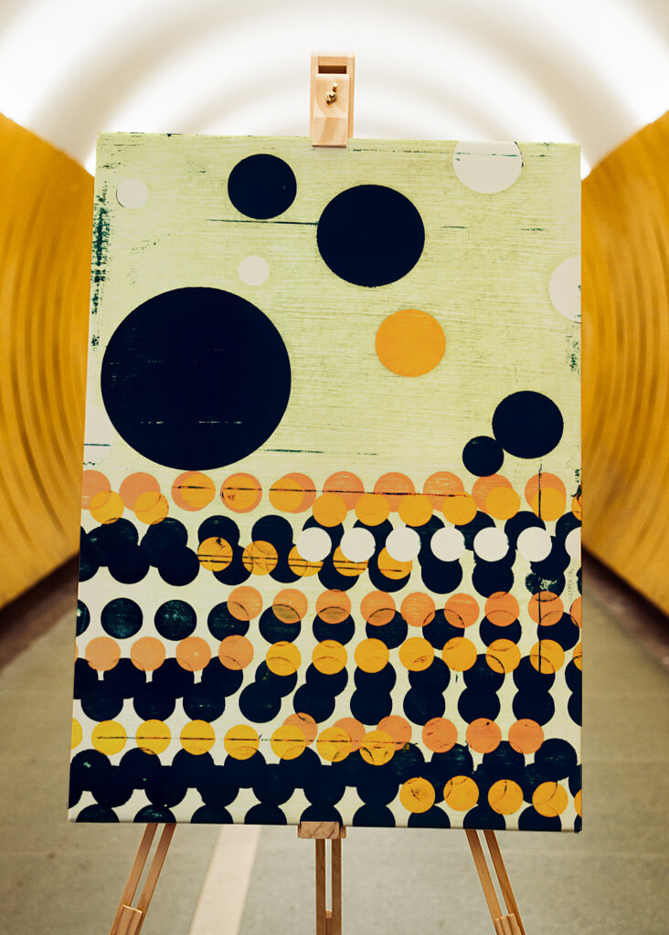 Geometric Circles in a Harmonious Pattern