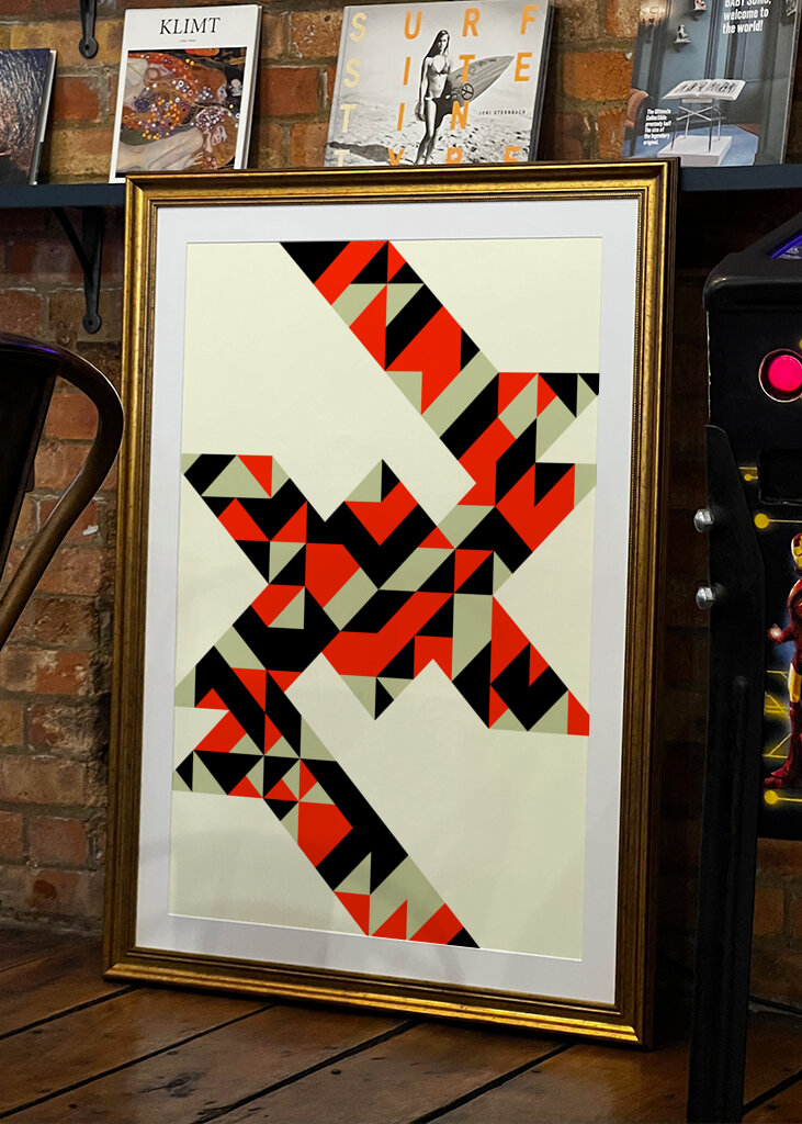 Zigzag Geometric Design