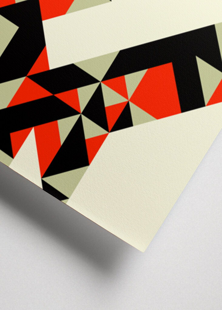 Zigzag Geometric Design