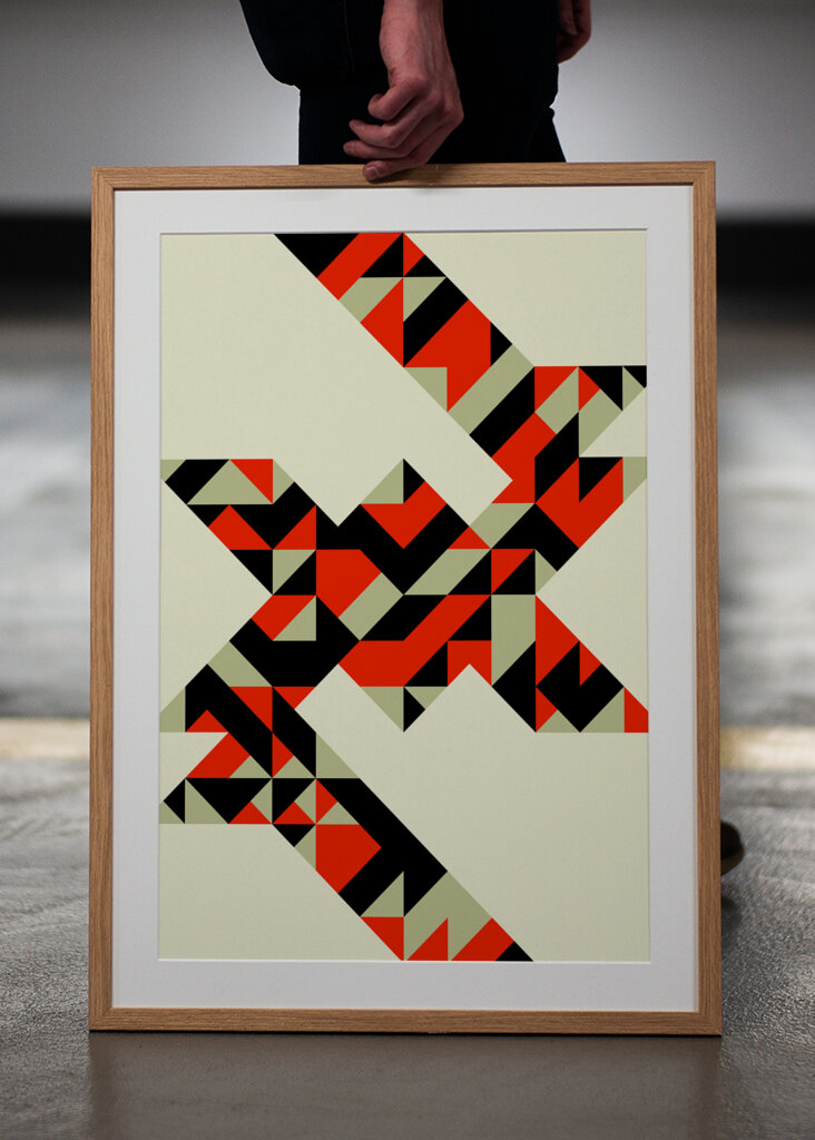 Zigzag Geometric Design