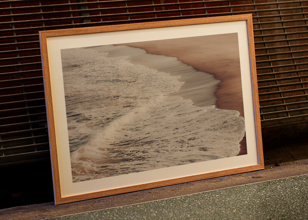 Ocean Seafoam Cream Monika Strigel