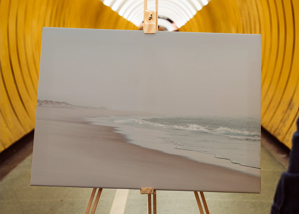 Hazy Morning At the Ocean