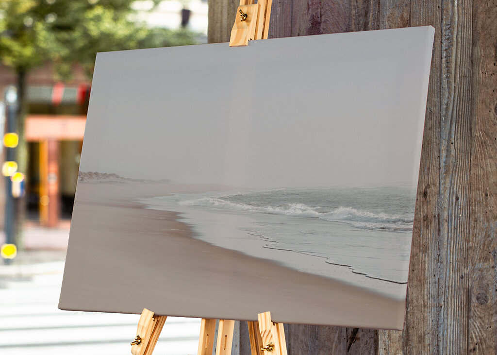 Hazy Morning At the Ocean