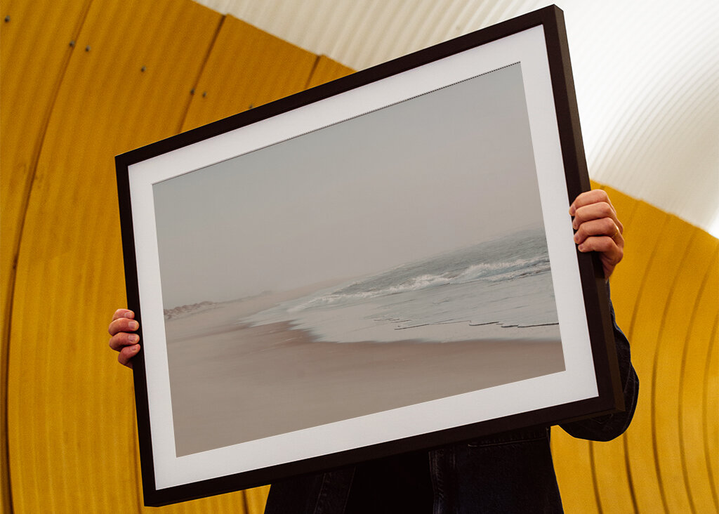 Hazy Morning At the Ocean