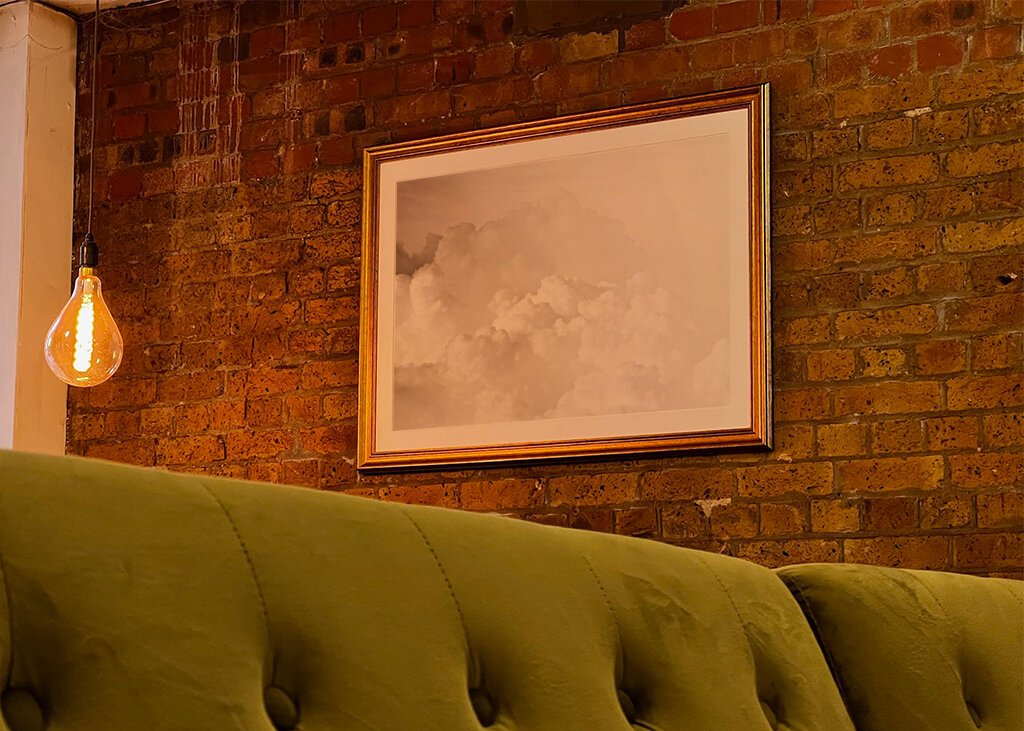 Cotton Candy Clouds Beige