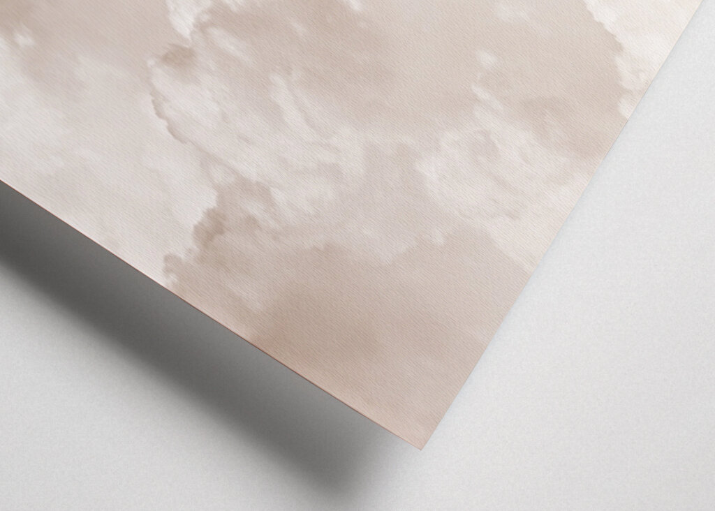 Cotton Candy Clouds Beige