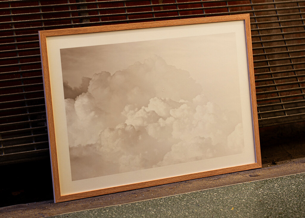 Cotton Candy Clouds Beige