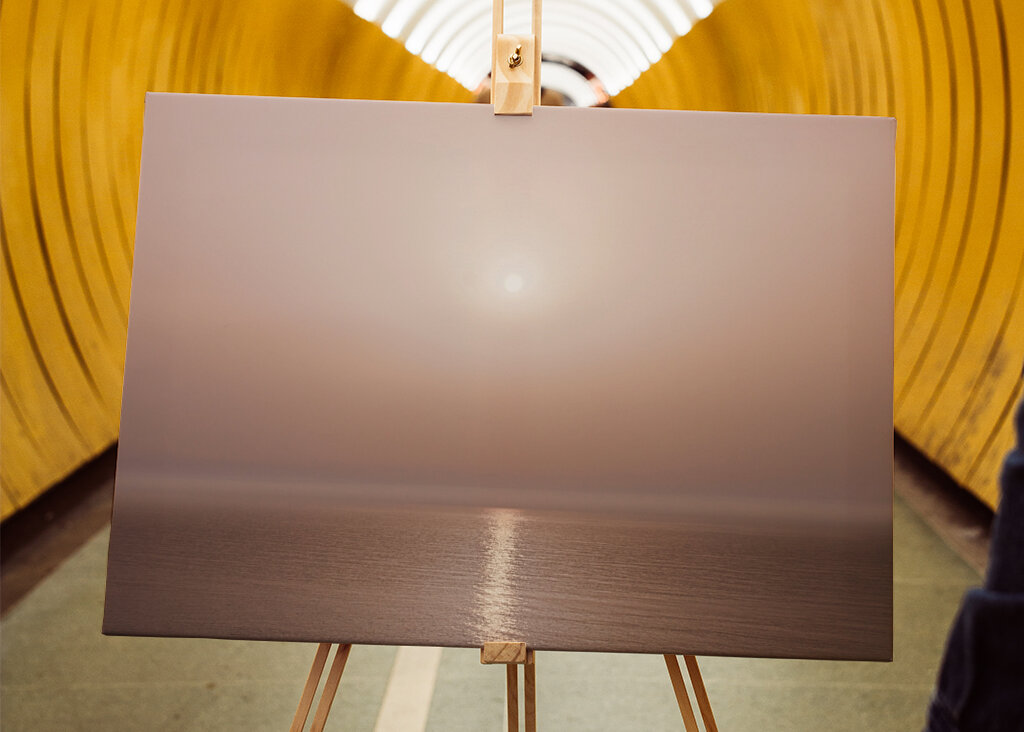 Rose Gold Sea Sundown