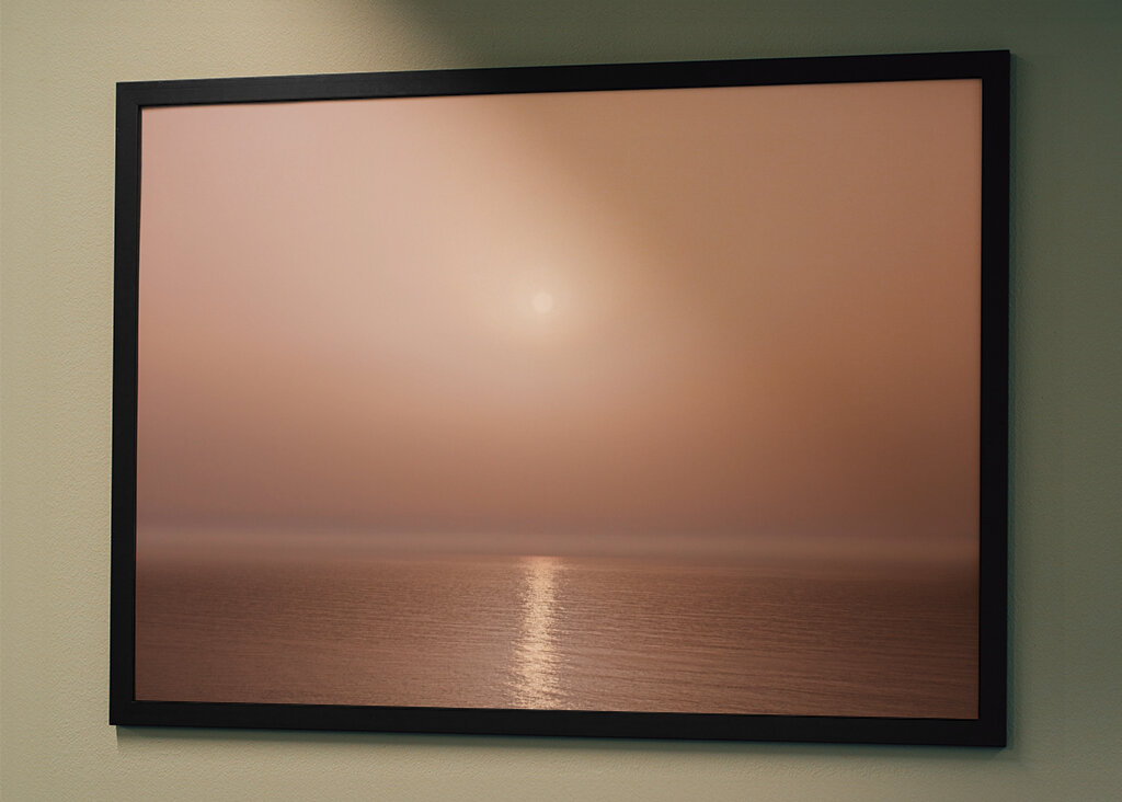Rose Gold Sea Sundown