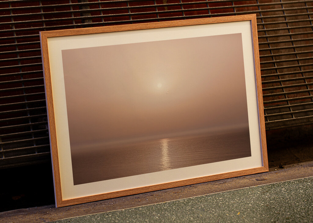 Rose Gold Sea Sundown