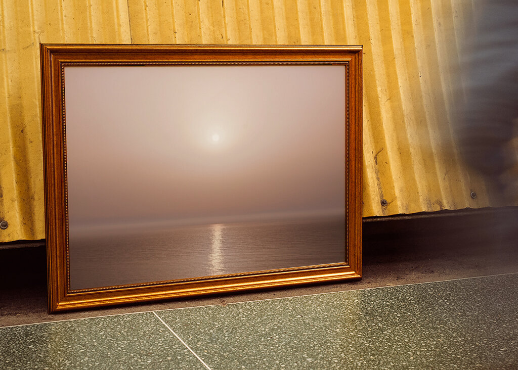 Rose Gold Sea Sundown