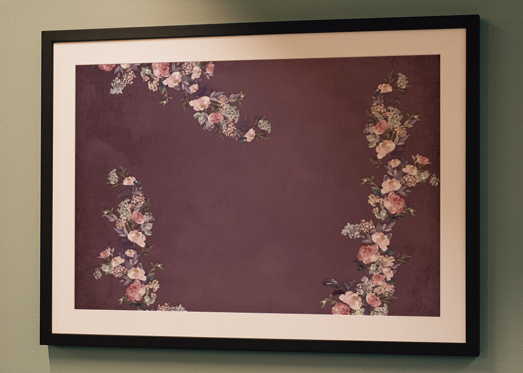 My Rose Garden  Dark Mauve