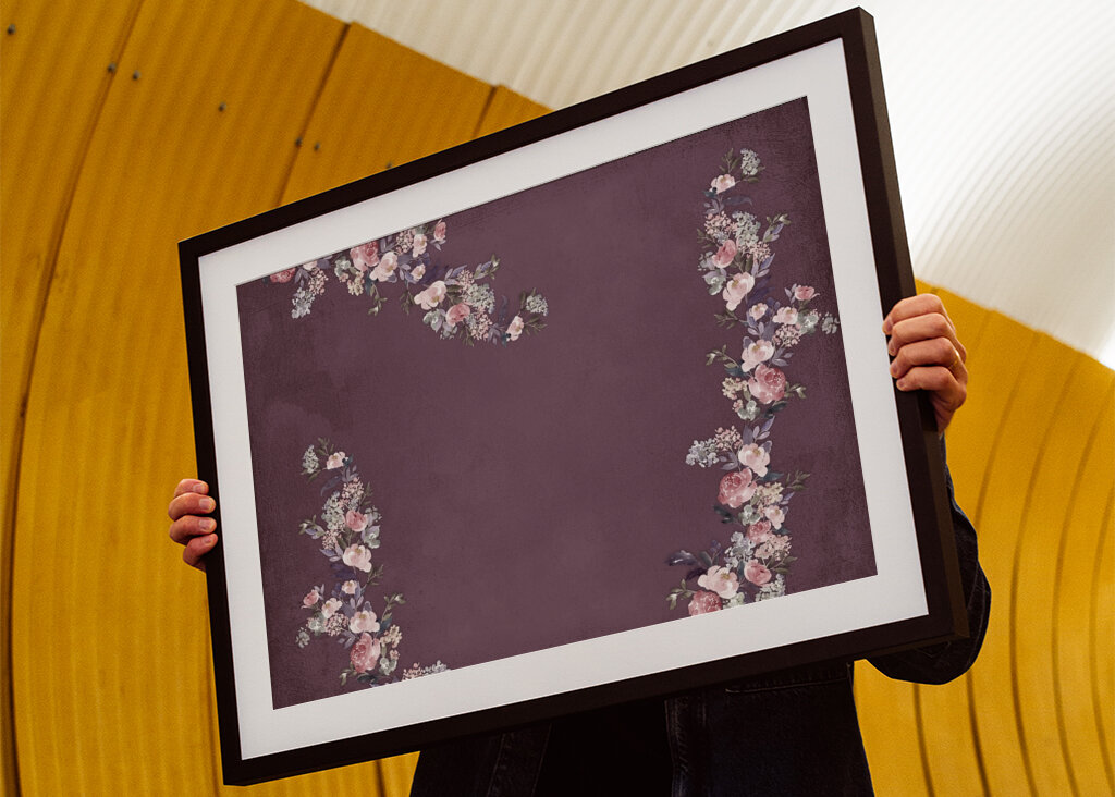 My Rose Garden  Dark Mauve