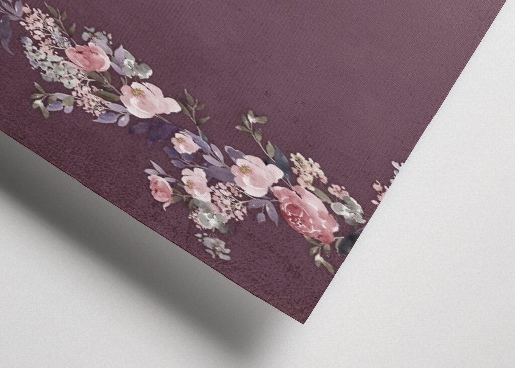 My Rose Garden  Dark Mauve