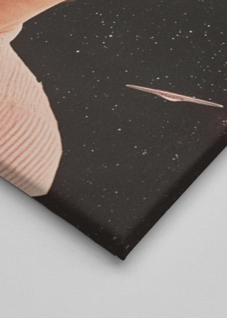 A Woman with Cosmic Elements