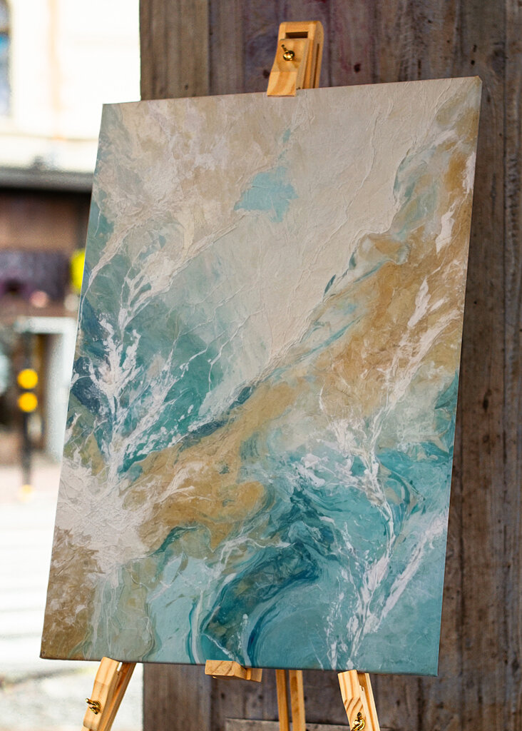 Organic Patterns In Turquoise