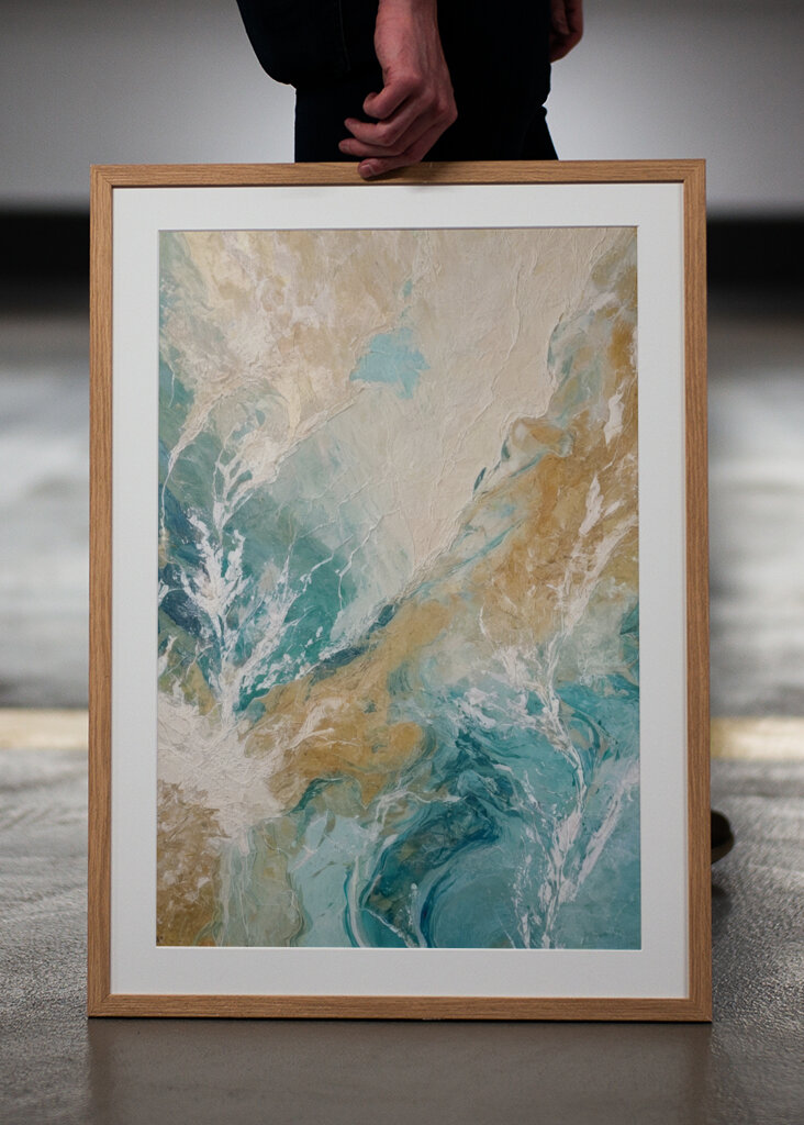 Organic Patterns In Turquoise