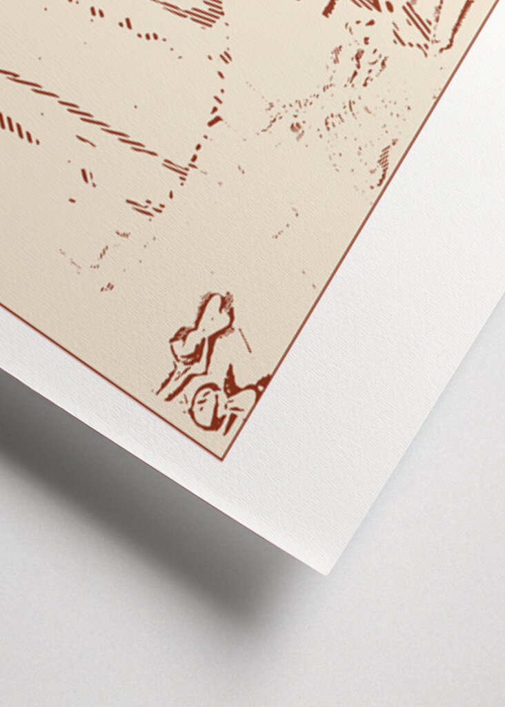 Line Art Minimalist – the Arnolfini Portrait  – Jan Van Eyck 1434 – Classic Painting