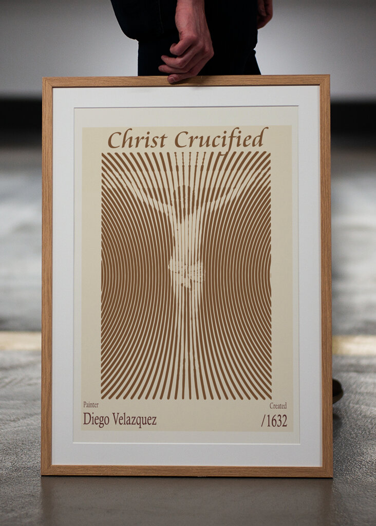 Rippled Crucifixion