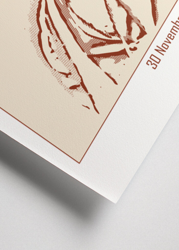 Line Art Minimalist – Mark Twain