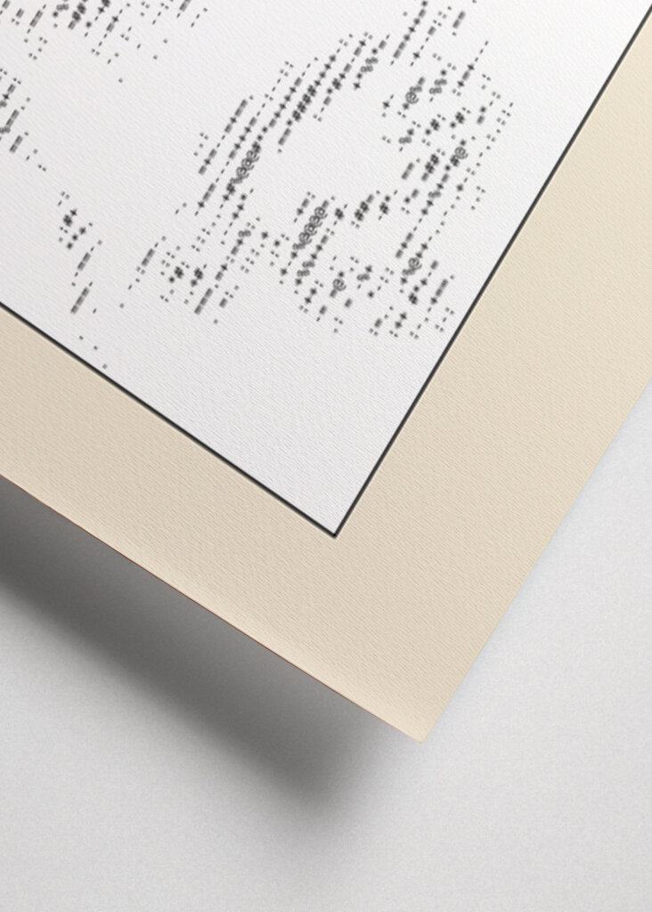 Ascii Art Minimalist – Mona Lisa – Leonardo Da Vinci – Classic Painting