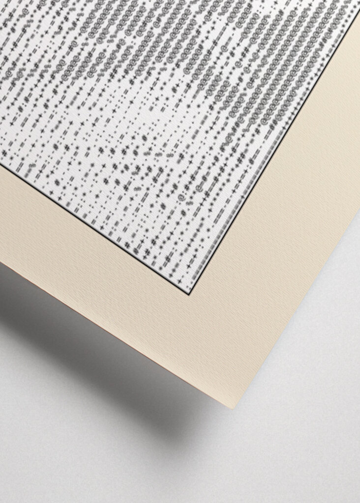 Ascii Art Minimalist – the Scream – Edvard Munch – Classic Painting