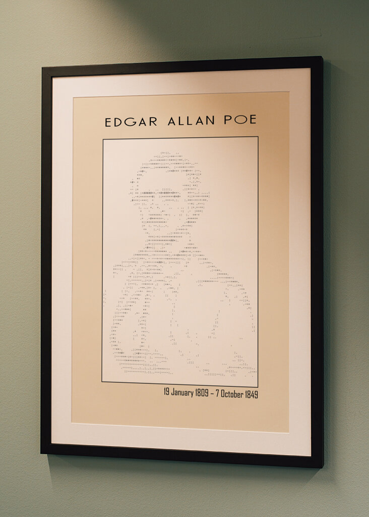 Digital Poe Portrait