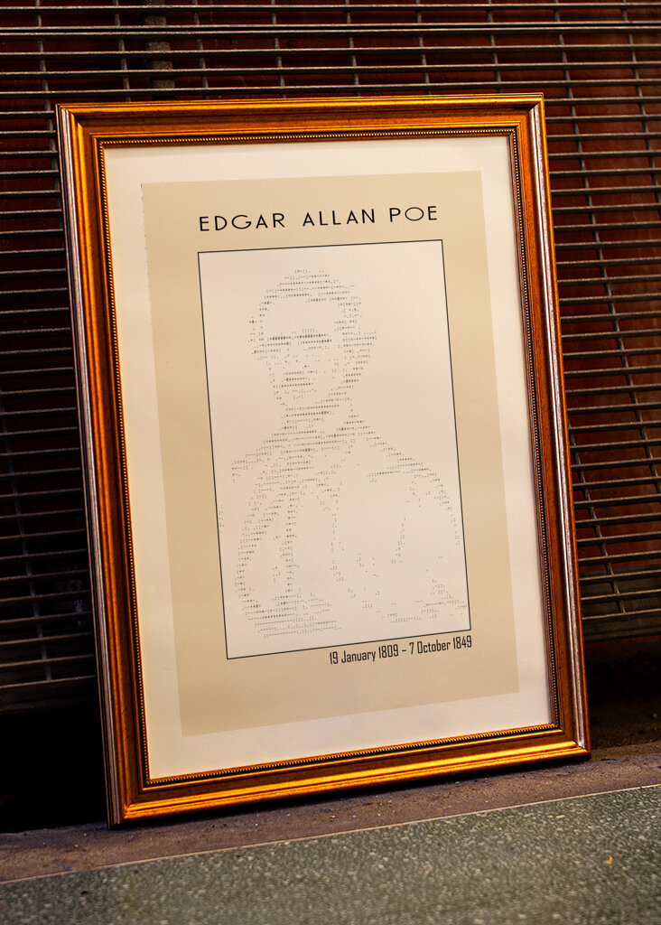 Digital Poe Portrait