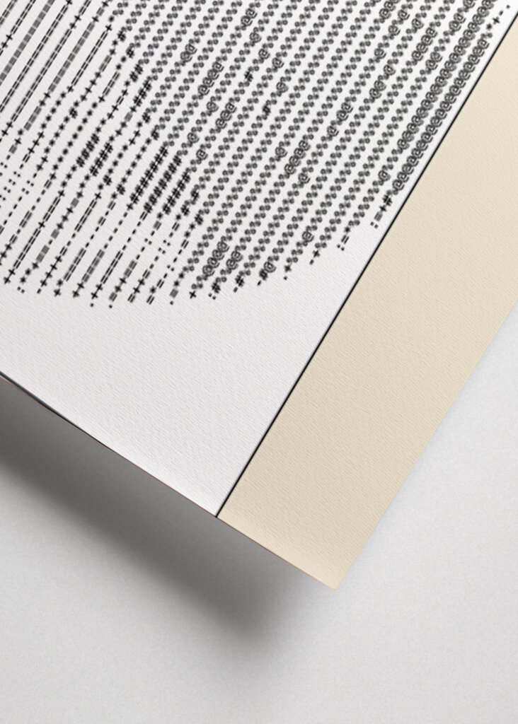 Ascii Art Minimalist – Lady With a Glove – John Robert Dicksee – Classic Painting