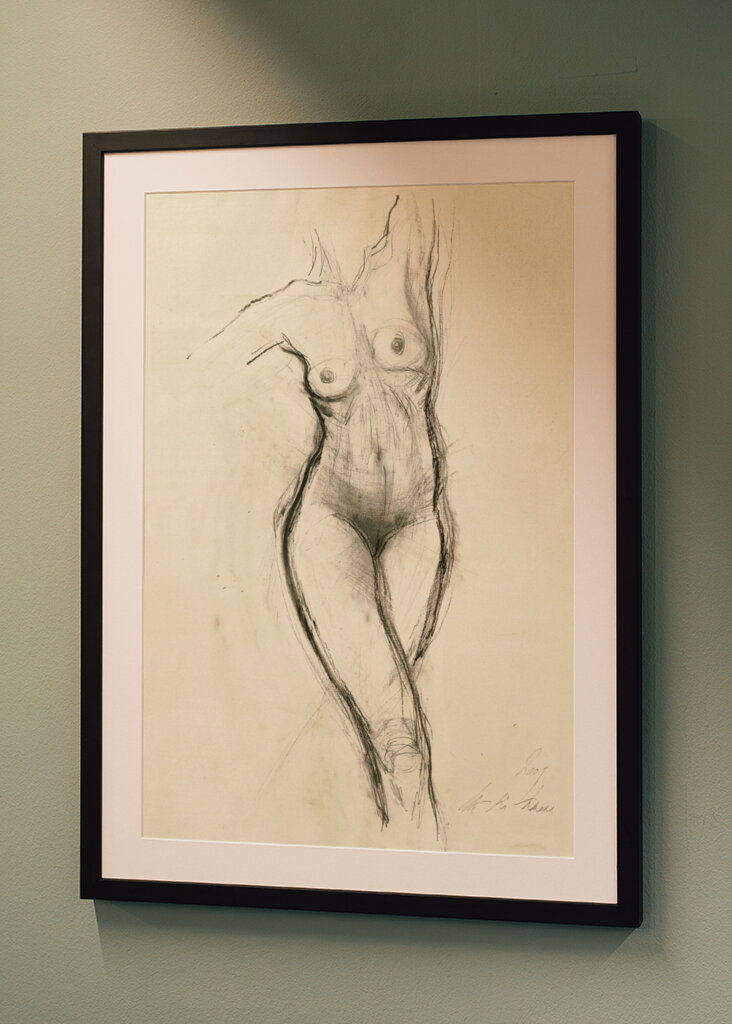 Nude Figure Silhouette