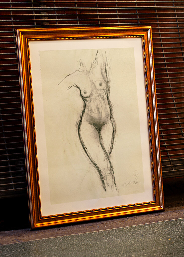 Nude Figure Silhouette