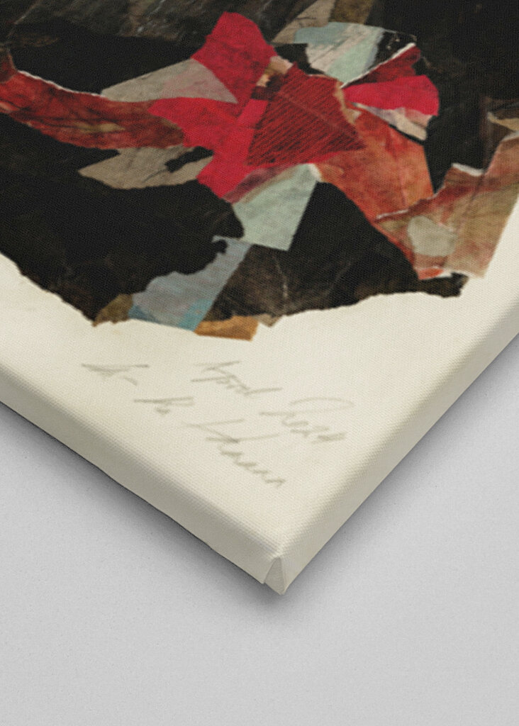 Woman in Black Dress