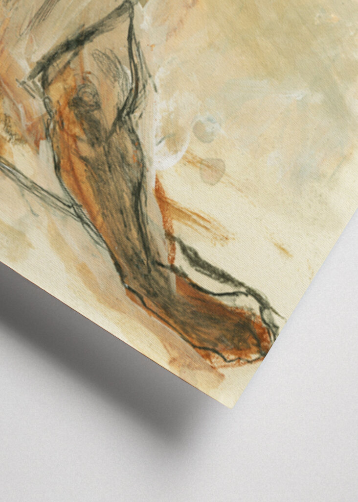 A Nude Figure Sketch