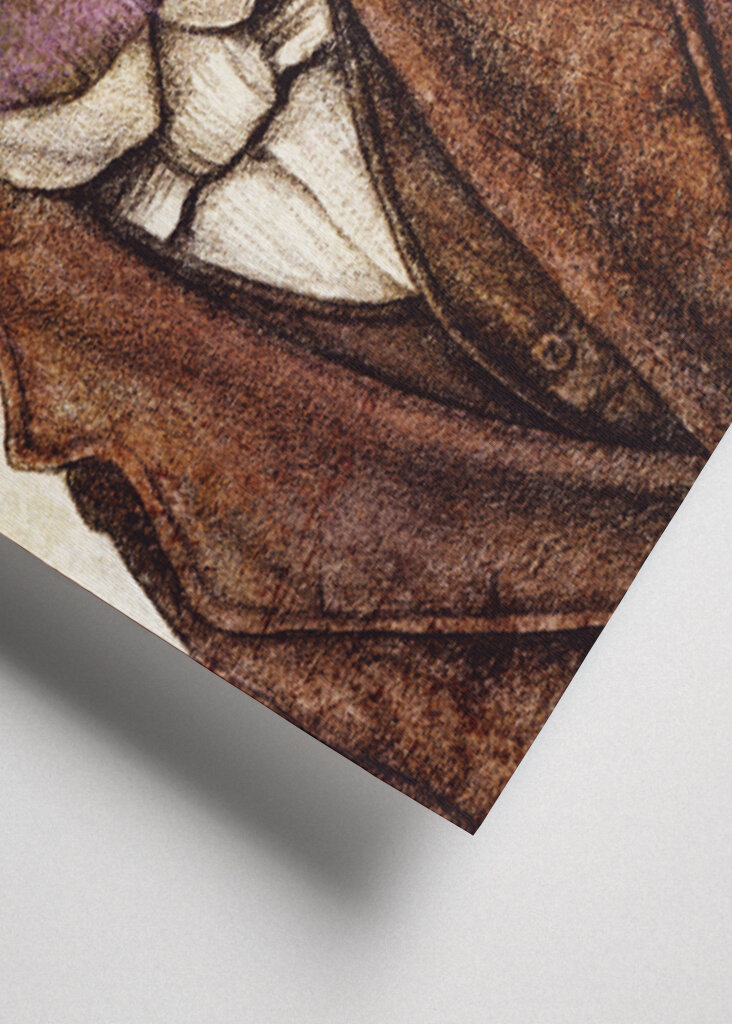 Pigeon Dressed In Vintage Attire