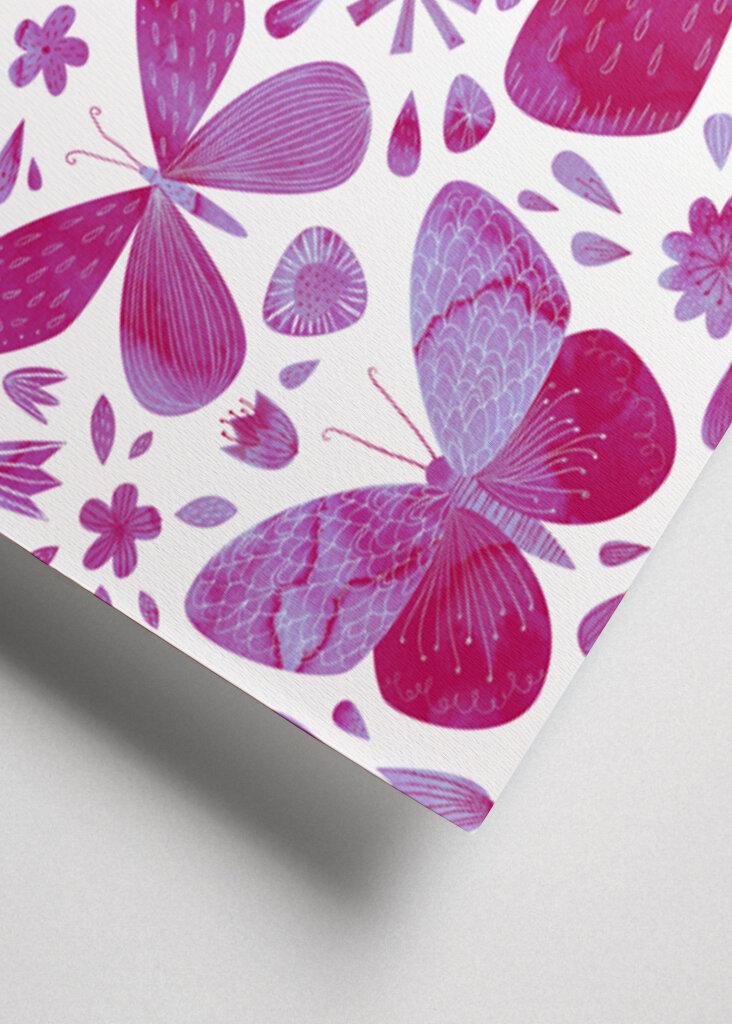 Pink Butterflies