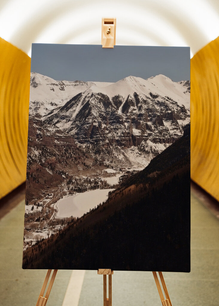 Snowy Mountain Valley