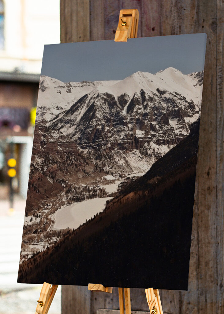 Snowy Mountain Valley