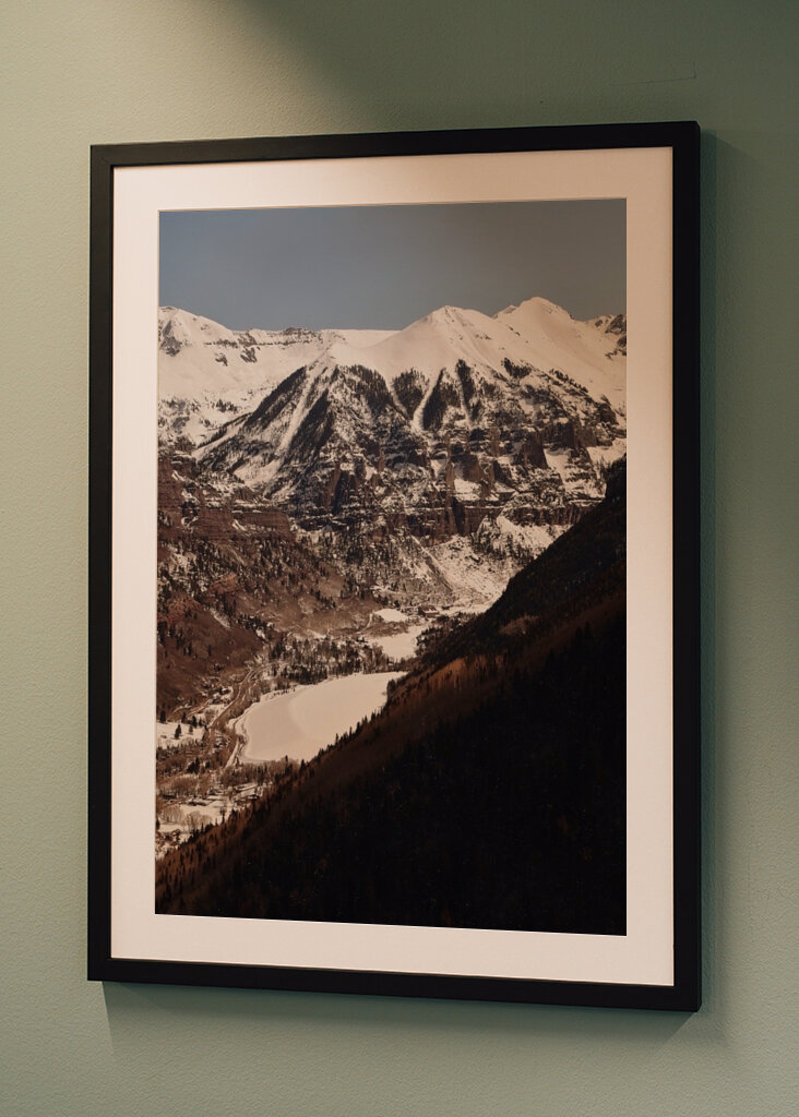 Snowy Mountain Valley