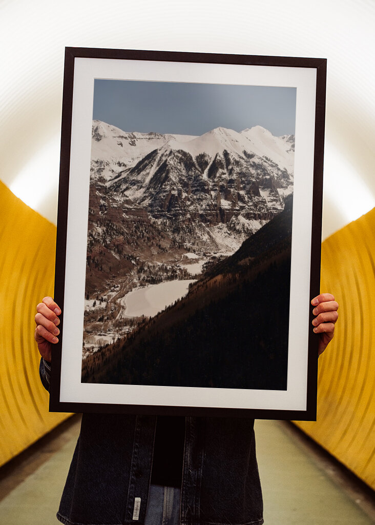 Snowy Mountain Valley